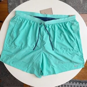 Nike Stride Men's Dri-FIT 7" 2-in-1 Running Shorts Green 4XL Tall New Lined